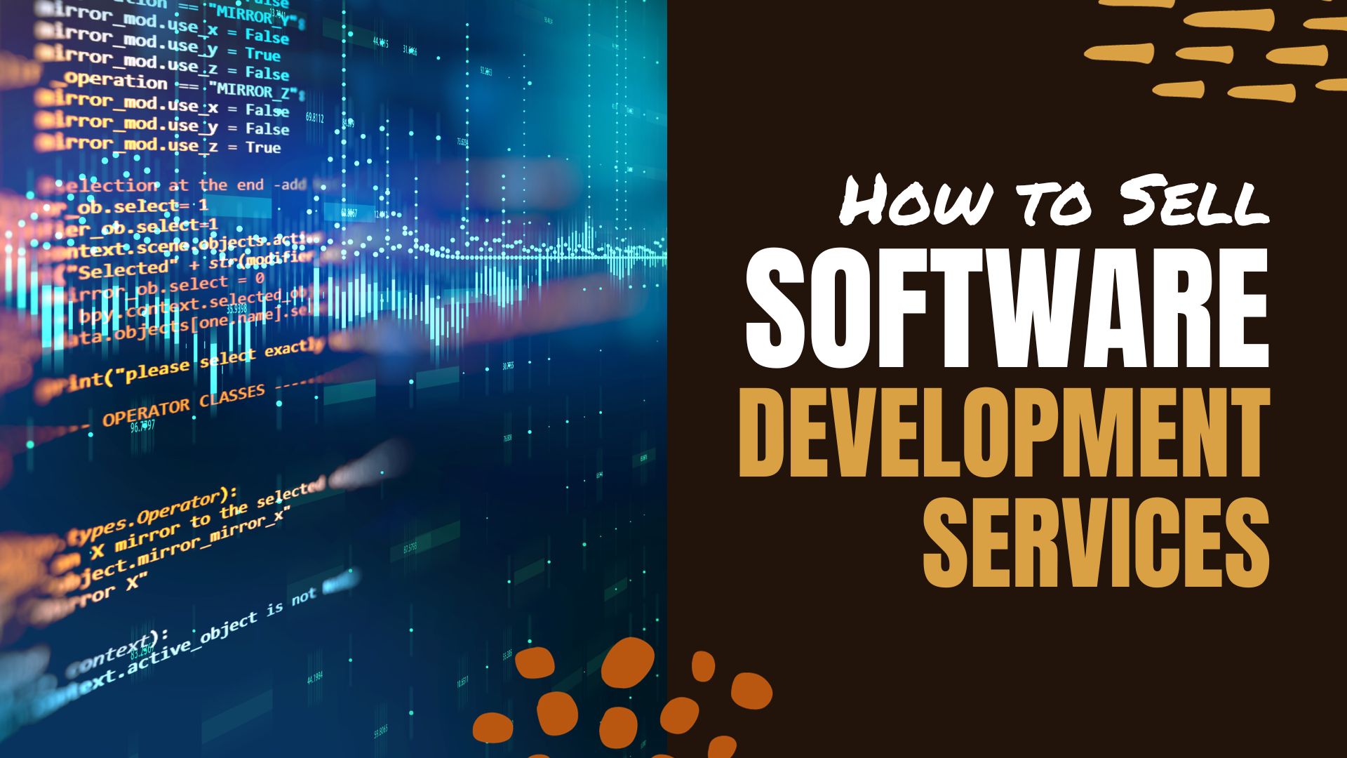 How to Sell Custom Software Development Services