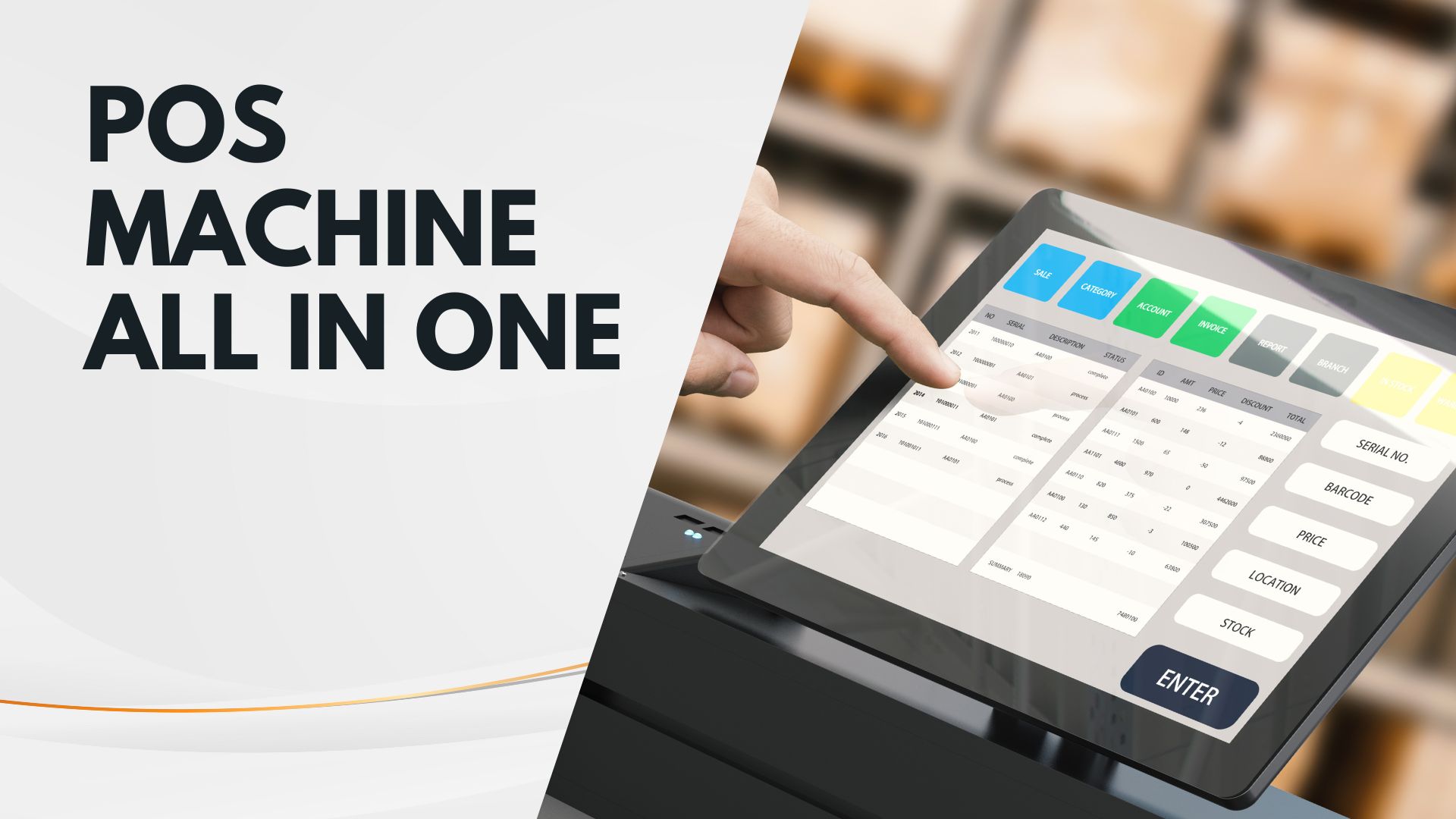 Pos Machine All in One