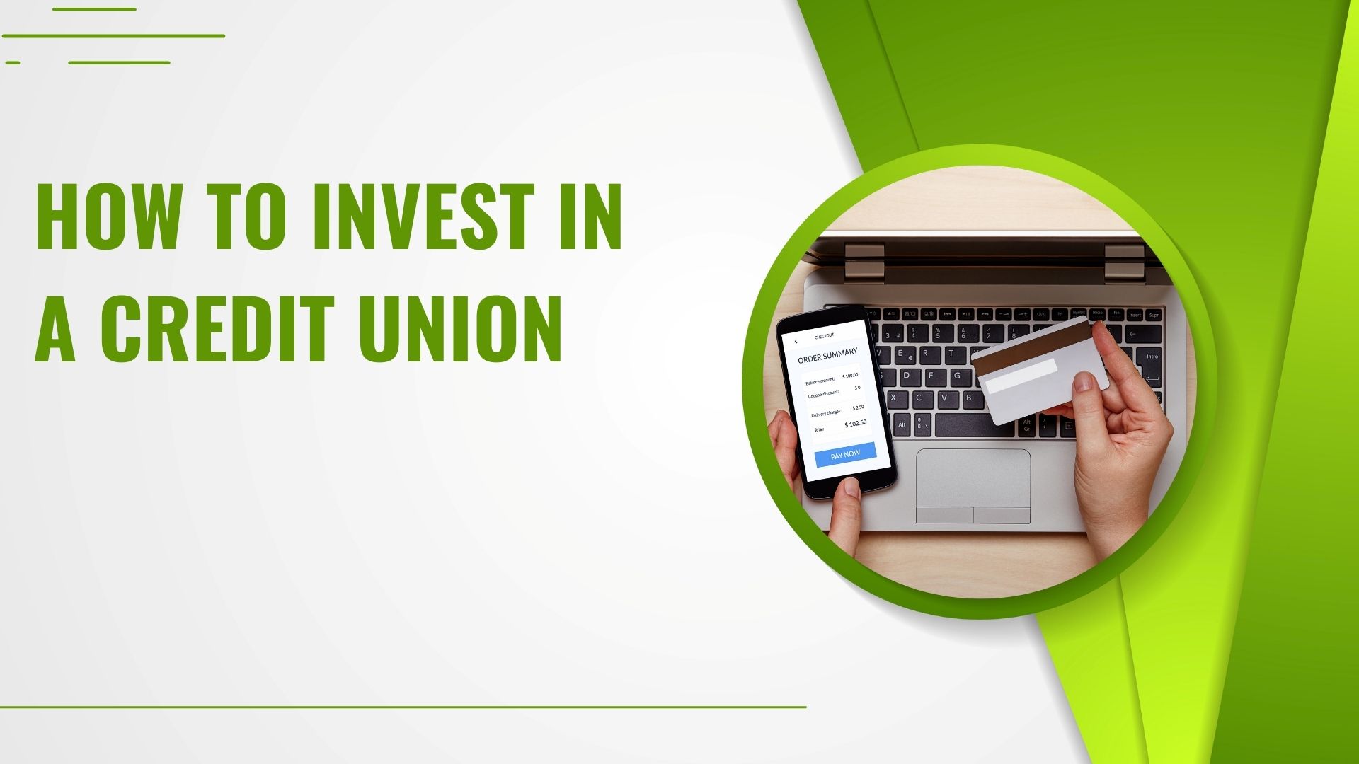 How to Invest in a Credit Union