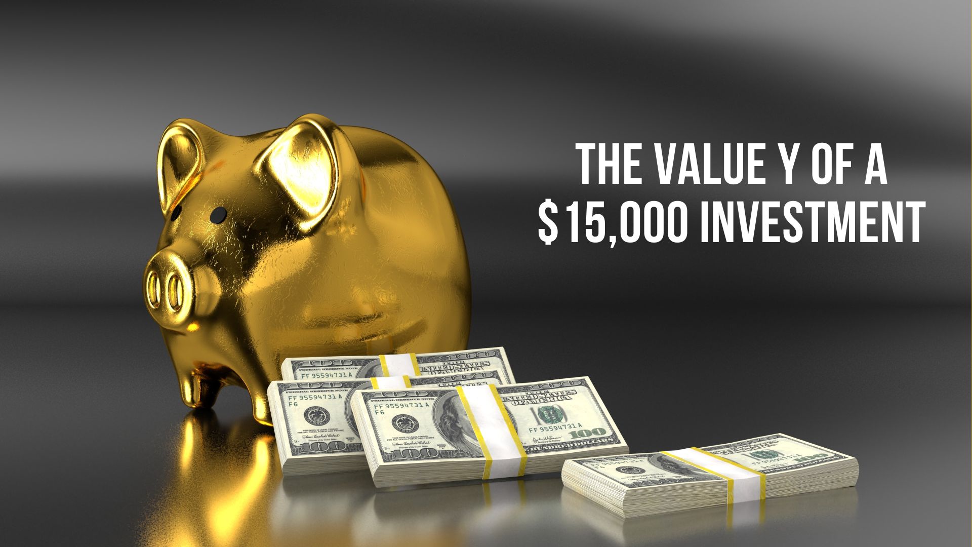 The Value Y of a $15,000 Investment