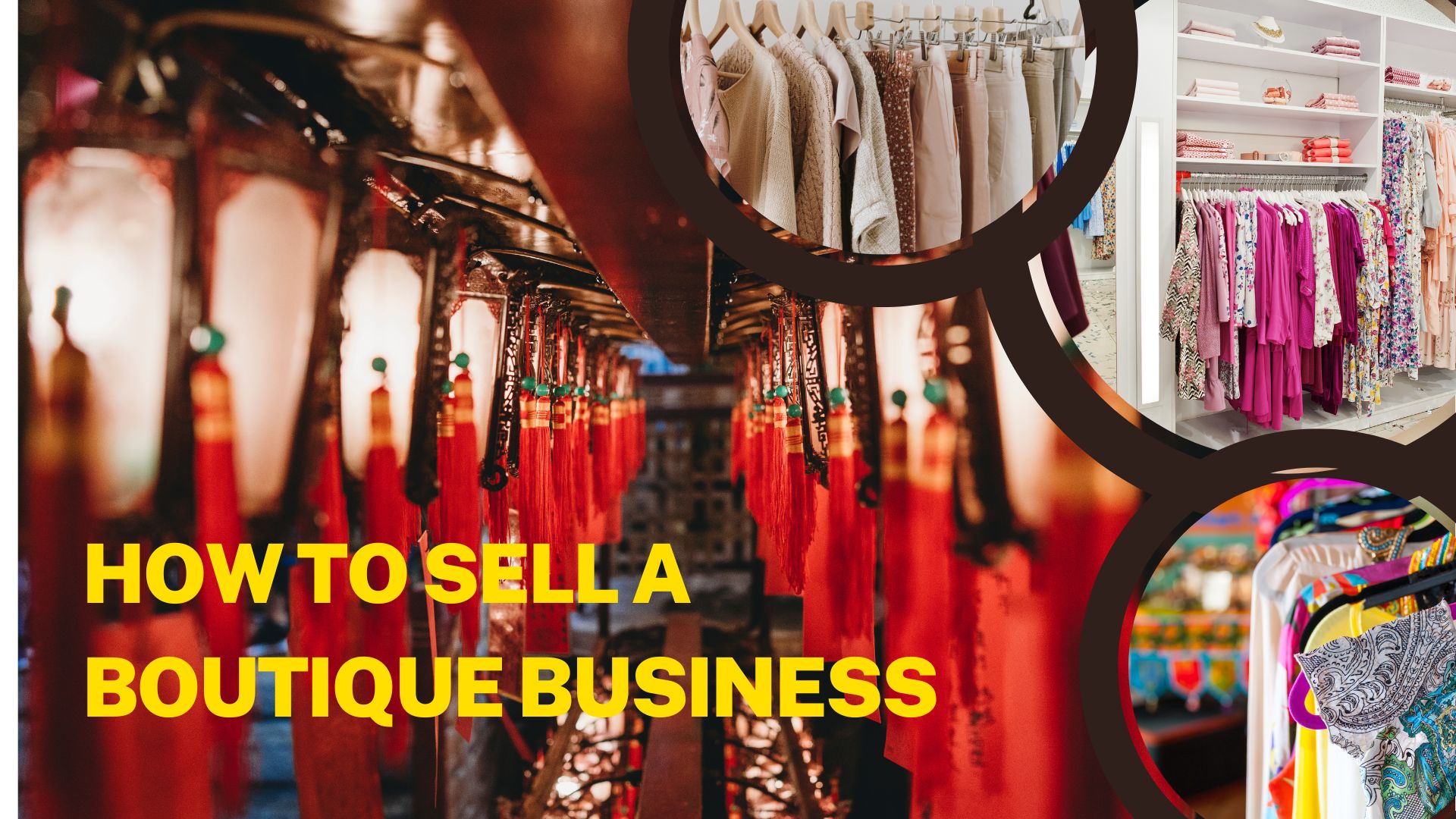 How to Sell a Boutique Business